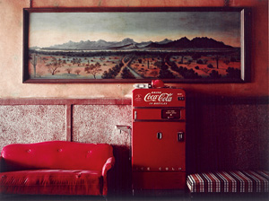 Lot 4316, Auction  123, Wenders, Wim, Lounge paintings. Gila Bend, Arizona (from 'Written in the West')