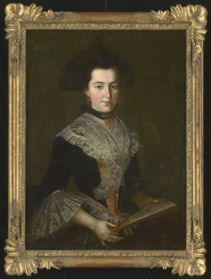 Los 6026 - Österreichisch - 1778. Junge Frau mit Fächer und Korallenschmuck - 1 - thumb