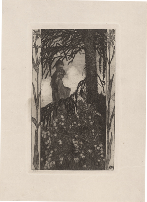 Lot 6372, Auction  123, Vogeler, Heinrich, Frühlingsabend