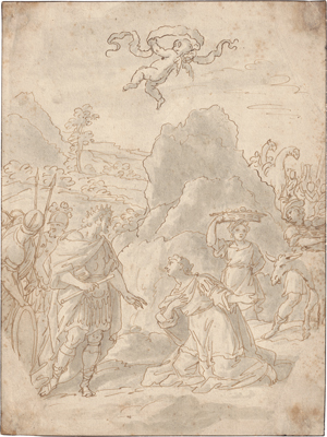 Lot 6551, Auction  123, Solimena, Francesco, Die Königin von Saba vor Salomon