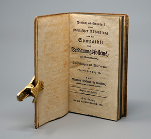 Lot 321, Auction  125, Neufville, Matthias Wilhelm de, Versuch und Grundriß einer praktischen Abhandlung von der Sympathie des Verdauungssystems. Göttingen, Dieterich, 1786. - Einzige Ausgabe