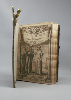 Los 337 - Galilei, Galileo - Systema cosmicum. Straßburg, David Hautt für Elzevier, 1635. – Erste lateinische Ausgabe von Galileis physikalischem Hauptwerk - 3 - thumb