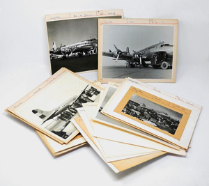 Lot 392, Auction  125, Aviatik, Sammlung von 35 Vintage-Photos mit verschiedenen Flugzeugtypen. Um 1950