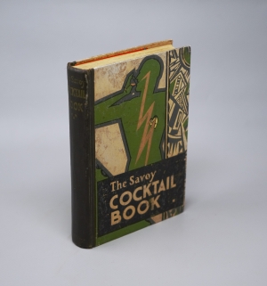 Los 411 - Craddock, Harry - The Savoy Cocktail Book. London und New York, Constable bzw. Simon & Schuster, 1930. - Mit eigenhändiger Verfasserwidmung - 1 - thumb