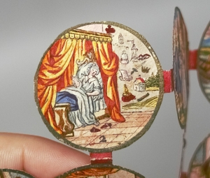 Los 421 - Jud Süß-Schraubthaler und Oppenheimer, Joseph Süß - Schraubtaler mit dem Porträt Joseph Süß Oppenheimers. Süddeutschland um 1738 - 9 - thumb
