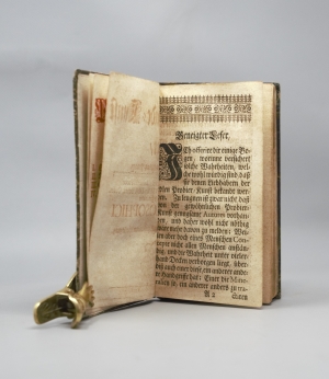 Los 451 - Basilius Valentinus - Die auffrichtig entdeckte Probier- und Scheide-Kunst derer Venetianer. Saalfeld, Johann M. Kauffmann, 1717 - 3 - thumb