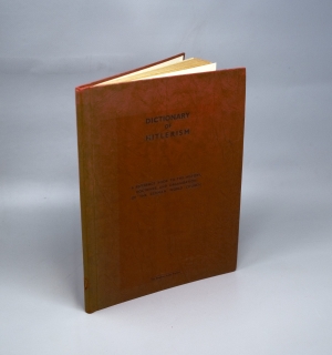 Los 456 - Battersby, James Larratt - Dictionary of Hitlerism. England, The Kingdom Press, 1952. - Sehr seltenes, bizarres faschistisches Werk eines krankhaften Fanatikers - 1 - thumb