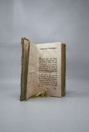 Los 489 - Eckartshausen, Karl von - Verschiedenes zum Unterricht und zur Unterhaltung für Liebhaber der Gauckeltasche, des Magnetismus, und anderer Seltenheiten. Brünn, Siedler, 1791 - 3 - thumb