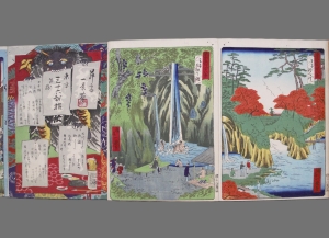 Los 594 - Shosai, Ikkei - Triptychons im Blockbuch. Tokio um 1872 - 5 - thumb