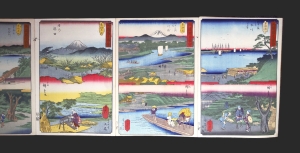 Los 594 - Shosai, Ikkei - Triptychons im Blockbuch. Tokio um 1872 - 10 - thumb