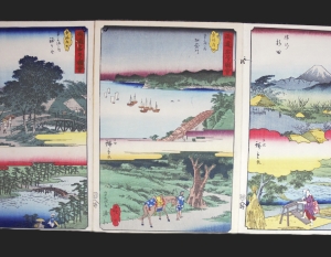 Los 594 - Shosai, Ikkei - Triptychons im Blockbuch. Tokio um 1872 - 12 - thumb