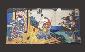 Los 608 - Kuniyoshi, Utagawa - "Musha-e" (japonice: Kriegsmalerei). Edo (Tokio) 1849-1850 - 7 - thumb