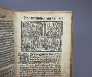 Los 706 - Petrus, Frater - Legenda Sanctae Catharinae. Straßburg, Johann Grüninger, 2.VII.1500. - Erste deutsche Ausgabe - 8 - thumb