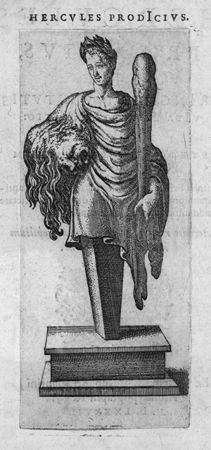 Pighius, Stephanus Winandus, Hercules prodicius. Antwerpen, C. Plantin, 1587. - Erste Ausgabe