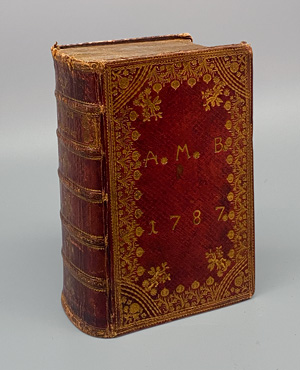 Los 799 - Biblia germanica - Das ist: die ganze Göttliche Heil. Schrift. Minden, J. A. Enax, 1784. - In einem prächtigen Barockeinband - 1 - thumb