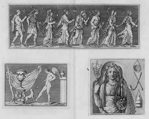 Winckelmann, Johann Joachim, Monumenti antichi inediti spiegati ed illustrati. Rom, Selbstverlag, 1767-1772. - Erste Ausgabe