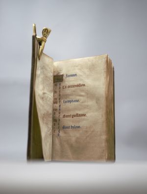 Los 1013 - Horae BMV - Französisches Stundenbuch in lateinischer Handschrift auf Pergament. Bretagne um 1440 - 9 - thumb