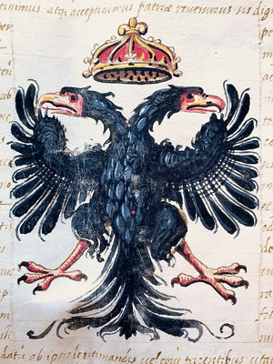 Los 1036 - Karl V. - Aloysius, miseratione divina tituli S. Marci. Urkunde in lateinischer Handschrift  - 0 - thumb