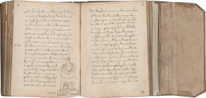Los 1038 - Rosarium philosophorum - Alchemistische Sammelhandschrift. Deutsche Handschrift auf Papier.  - 2 - thumb
