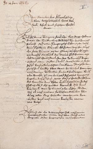 Los 1054 - Testament - der Anna Polixena von Krasseg. Schloss Krasseg (Steiermark) 1659 - 0 - thumb