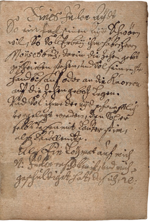 Los 1055 - Hostauer Judeneid - Deutsche Handschrift auf Papier. 7 S. auf 4 Bl. 14-18 Zeilen - 0 - thumb