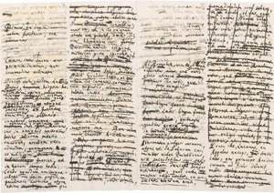 Lot 1069, Auction  125, Römische Geschichte, Lateinisches Manuskript zur römischen Geschichte. Handschrift in schwarzbrauner Sepiatinte auf Papier. Italien Mitte 18. Jahrhundert