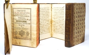 Los 1074 - Cuzzianti, Antonio Leon - Tractatus de incarnatione. 3 Bände. Rom 1783. - Die "Abhandlung von der Auferstehung" des Mechitaristenpaters Cuzzianti in einer sauberen Handschrift - 1 - thumb