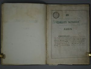 Los 1081 - Dal Lago, Bartolomeo - Privilegium Medic-Chirurgicum Bartholomei dal Lago [und:] Privilegium Chirurgie Bartholomei dal Lago. Padua 1797 bzw. Venedig 1804. -  Zwei Stipendien zur Bescheinigung des Abschlusses in Medizin und Chirurgie - 1 - thumb