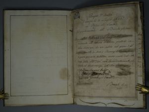 Los 1081 - Dal Lago, Bartolomeo - Privilegium Medic-Chirurgicum Bartholomei dal Lago [und:] Privilegium Chirurgie Bartholomei dal Lago. Padua 1797 bzw. Venedig 1804. -  Zwei Stipendien zur Bescheinigung des Abschlusses in Medizin und Chirurgie - 4 - thumb