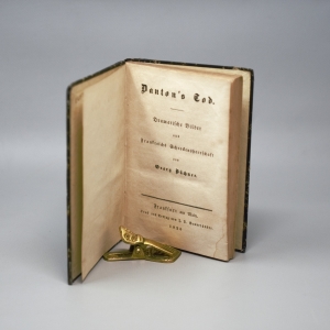 Los 1518 - Büchner, Georg - Danton's Tod. Frankfurt, J. D. Sauerländer, 1835. - Erste Ausgabe. - 2 - thumb