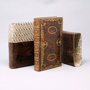 Lot 1538, Auction  125, Klassizistischer Kalbslederband, Marmorietes Kalbsleder des frühen 19. Jhr. Österreich 1802