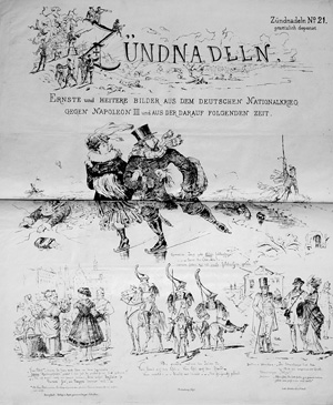 Lot 1759, Auction  125, Zündnadeln, Ernste u. heitere Bilder aus dem deutschen Nationalkrieg gegen Napoelon III.