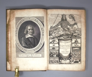 Los 1774 - Hobbes, Thomas - Leviathan. London, Andrew Crooke, 1651. - Erster Druck der ersten Ausgabe einer der bedeutendsten staatsphilosophischen Schriften des 17. Jahrhunderts - 1 - thumb