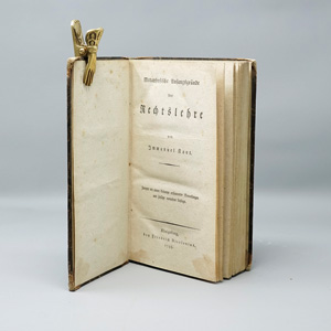 Lot 1785, Auction  125, Kant, Immanuel, Metaphysische Anfangsgründe der Rechtslehre. Königsberg, F. Nicolovius, 1798