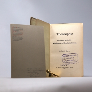 Los 1804 - Steiner, Rudolf - Theosophie. Berlin, Schwetschke, 1904. - Widmungsexemplar - 4 - thumb