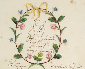 Lot 2052, Auction  125, Stammbuch, der Friederike Gelbke aus Sachsen-Anhalt