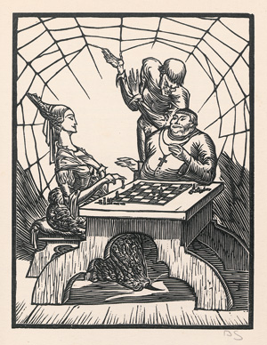 Los 3122 - Goethe, Johann Wolfgang von - Götz von Berlichingen. Mit Holzschnitten von B. Goldschmitt. Hellerau 1923. - Eines von 200 signierten Exemplaren - 0 - thumb