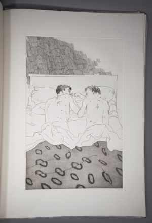 Los 3151 - Cavafy, C. P. und Hockney, David - Fourteen poems. London, Alecto, 1966. - Vom Künstler signierten Exemplaren der Edition A - 13 - thumb