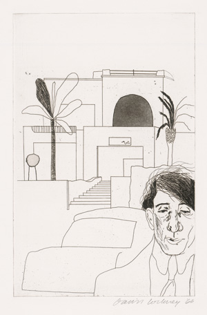 Cavafy, C. P. und Hockney, David, Fourteen poems. London, Alecto, 1966. - Vom Künstler signierten Exemplaren der Edition A