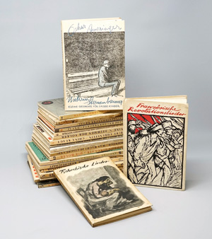 Los 3230 - Malik-Bücherei - Bände. 1-13, 15-17, 19 und 20. Berlin, Malik, 1924-1926 - 0 - thumb