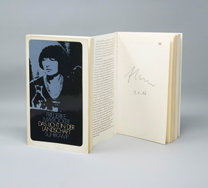 Lot 3248, Auction  125, Mayröcker, Friederike, Zwei signierte Werke. Frankfurt, Suhrkamp, 1975-1985