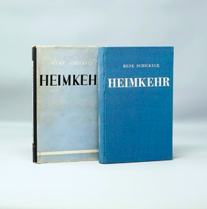 Los 3345 - Schickele, René - Heimkehr. Straßburg, Brant, 1939 - 0 - thumb