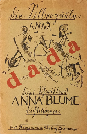 Los 3348 - Schwitters, Kurt - Anna Blume. 6.-10. Tsd. Hannover, Paul Steegemann, 1919 - 0 - thumb