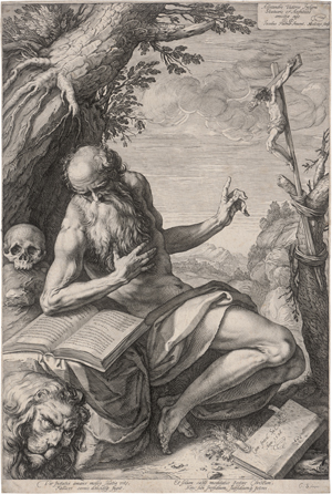 Los 5110 - Goltzius, Hendrick - Der hl. Hieronymus - 0 - thumb
