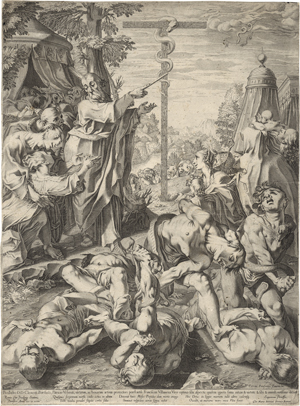 Los 5237 - Villamena, Francesco - Moses und die kupferne Schlange - 0 - thumb