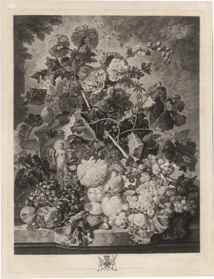 Los 5269 - Earlom, Richard - A Flower Piece; A Fruite Piece - 0 - thumb