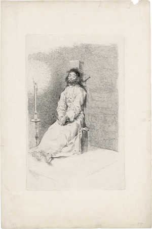 Los 5275 - Goya, Francisco de - El Agarrotado (Der Garrottierte).  - 0 - thumb
