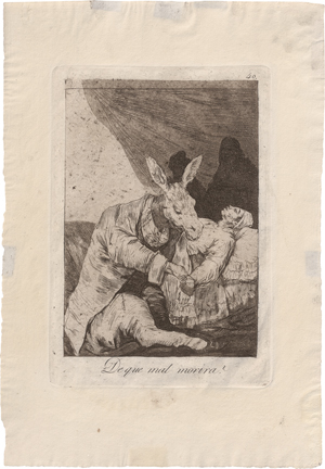 Los 5276 - Goya, Francisco de - De que mal morira? - 0 - thumb