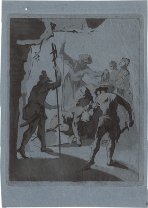 Los 5294 - Österreichisch - um 1780. Salome empfängt das Haupt Johannes des Täufers - 0 - thumb