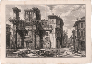 Los 5307 - Piranesi, Giovanni Battista - Veduta degli Avanzi del Foro di Nerva - 0 - thumb